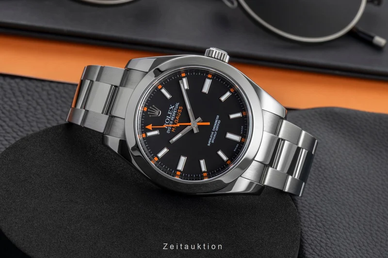 Rolex Milgauss steel automatic men's watch 116400 [2602834]