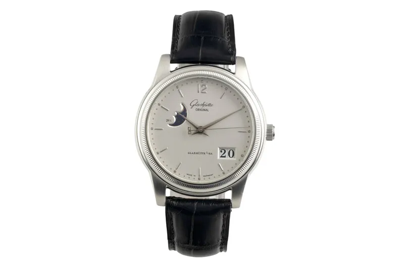 Glashütte Senator steel automatic men's watch 39-41-02-02-04 [2602619]