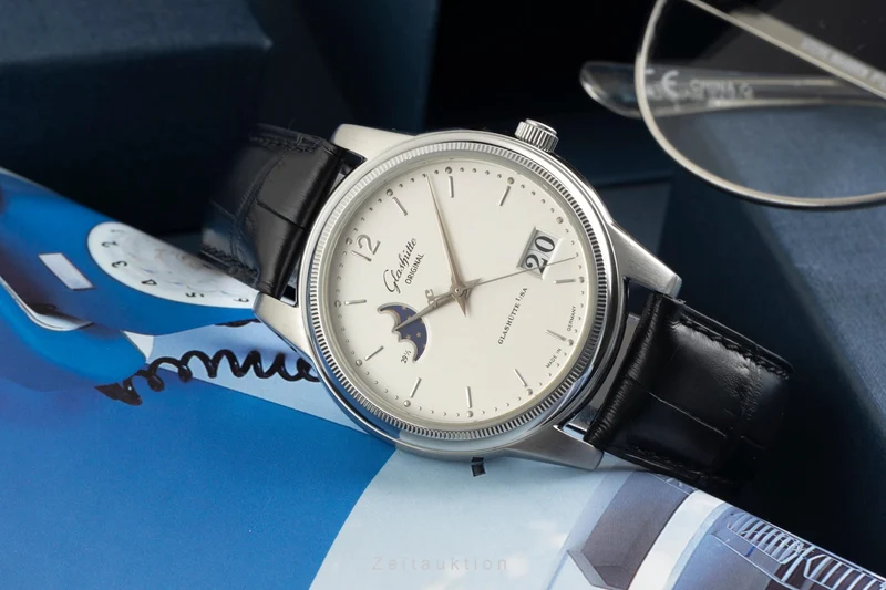 Glashütte Senator steel automatic men's watch 39-41-02-02-04 [2602619]