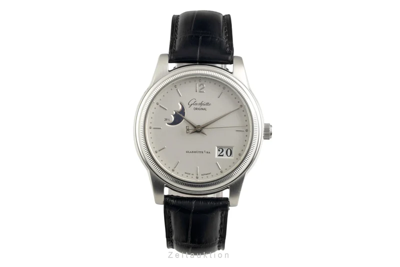 Glashütte Senator steel automatic men's watch 39-41-02-02-04 [2602619]