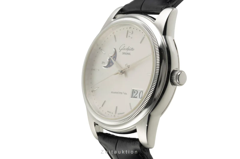 Glashütte Senator steel automatic men's watch 39-41-02-02-04 [2602619]