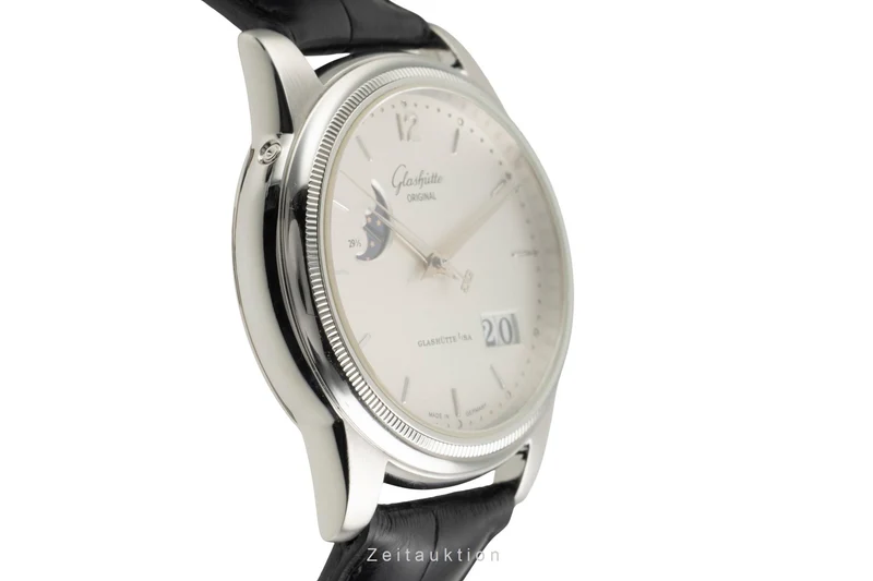 Glashütte Senator steel automatic men's watch 39-41-02-02-04 [2602619]