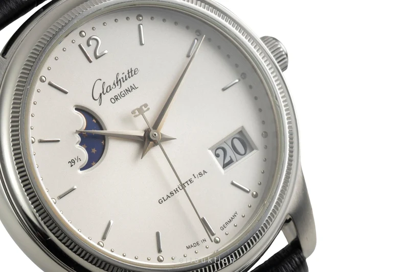 Glashütte Senator steel automatic men's watch 39-41-02-02-04 [2602619]
