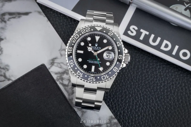 Rolex GMT-Master II steel automatic men's watch 116710 [2602807]