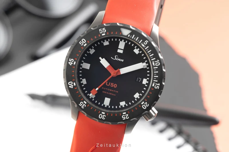 Sinn U50 SDR steel automatic men's watch 1050.0580 LP: 2650EUR [2602810]