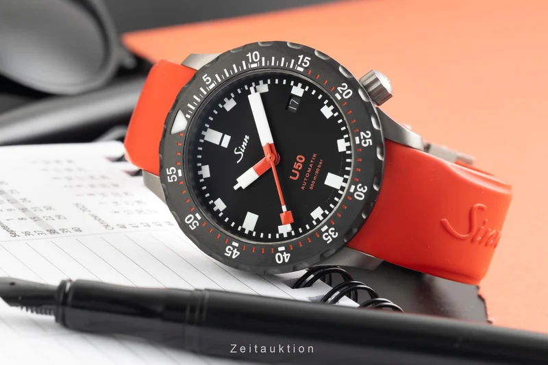 Sinn U50 SDR steel automatic men's watch 1050.0580 LP: 2650EUR [2602810]