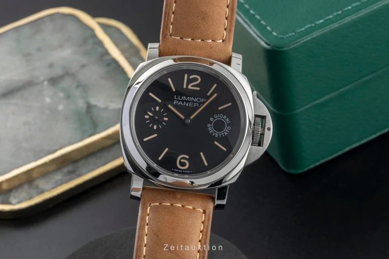 Panerai Luminor steel manual winding men's watch PAM00590 [2507485]
