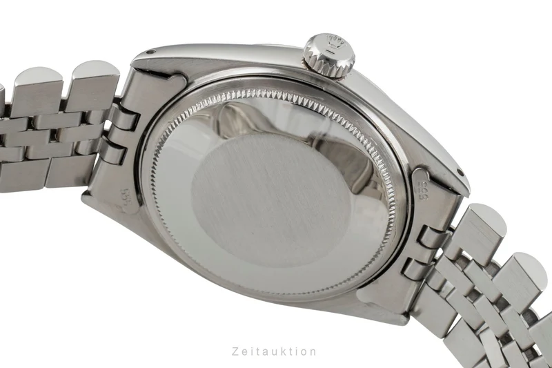 Rolex Datejust steel / white gold automatic men's watch 1600 Vintage [2601693]