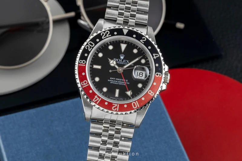 Rolex GMT-Master II steel automatic men's watch 16710 [2602914]