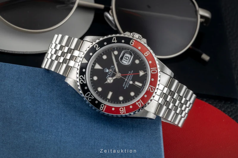 Rolex GMT-Master II steel automatic men's watch 16710 [2602914]