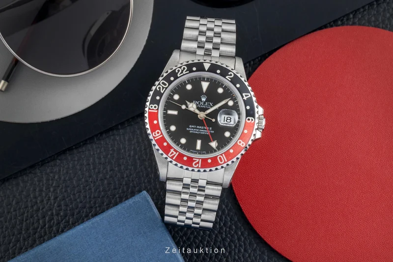 Rolex GMT-Master II steel automatic men's watch 16710 [2602914]