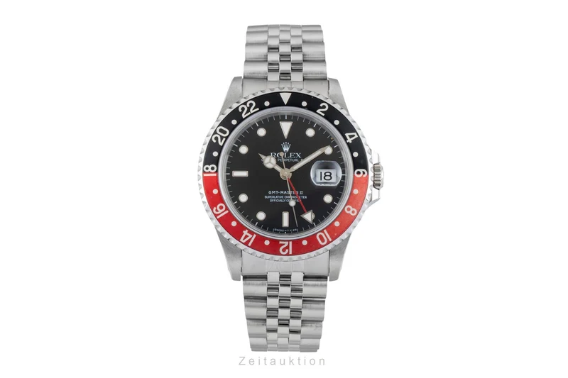 Rolex GMT-Master II steel automatic men's watch 16710 [2602914]