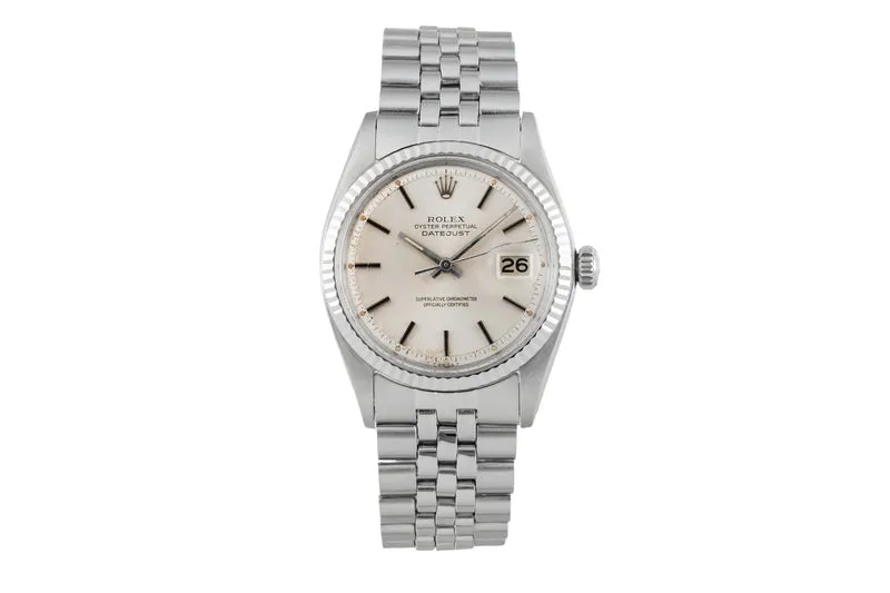 Rolex Datejust steel / white gold automatic men's watch 1601 [2602270]