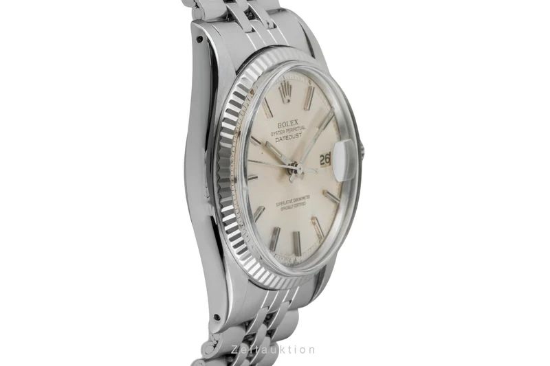 Rolex Datejust steel / white gold automatic men's watch 1601 [2602270]