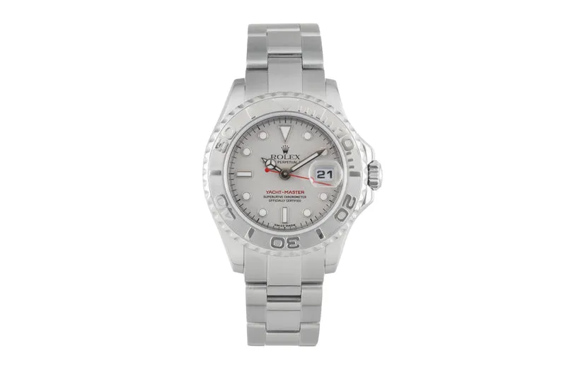 Rolex Yacht-Master steel / platinium automatic women's watch 169622 [2602799]