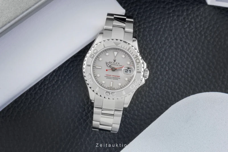 Rolex Yacht-Master steel / platinium automatic women's watch 169622 [2602799]