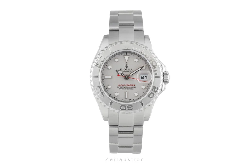 Rolex Yacht-Master steel / platinium automatic women's watch 169622 [2602799]