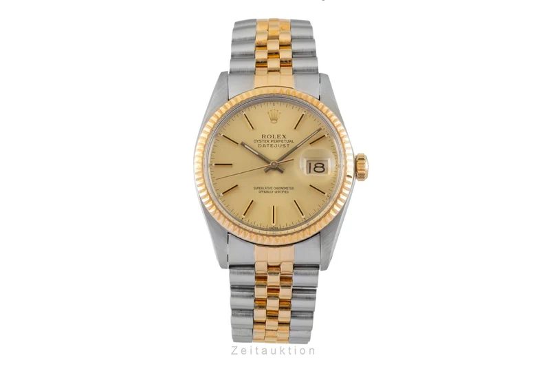 Rolex Datejust steel / gold automatic men's watch 16013 Vintage [2602913]