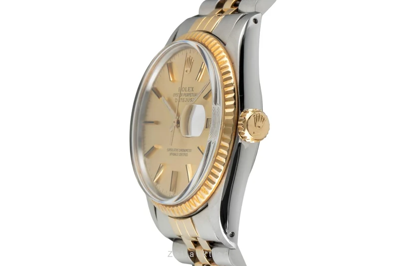 Rolex Datejust steel / gold automatic men's watch 16013 Vintage [2602913]