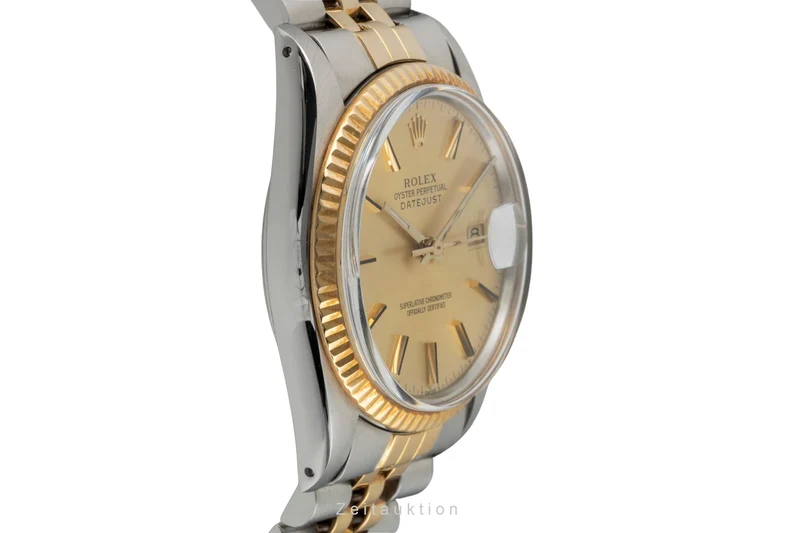 Rolex Datejust steel / gold automatic men's watch 16013 Vintage [2602913]