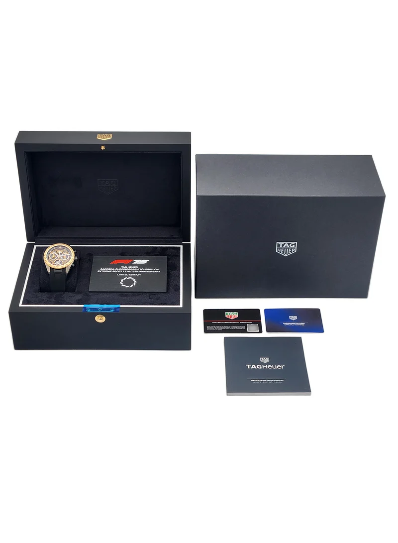 Tag Heuer Carrera Automatik Chronograph Tourbillon Extreme Sport I F1 75th Anniversary Limited Edition