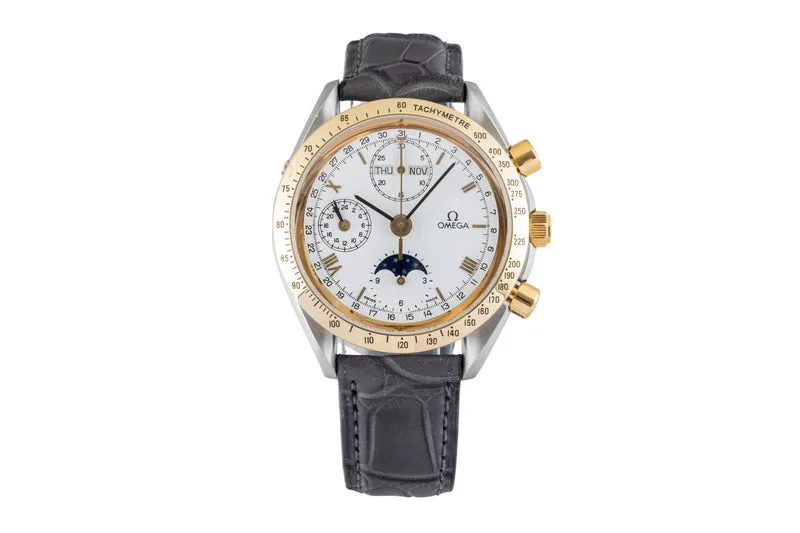 Omega Speedmaster chronograph steel / gold automatic men's watch 3131.20, 175.0034 [2602599]