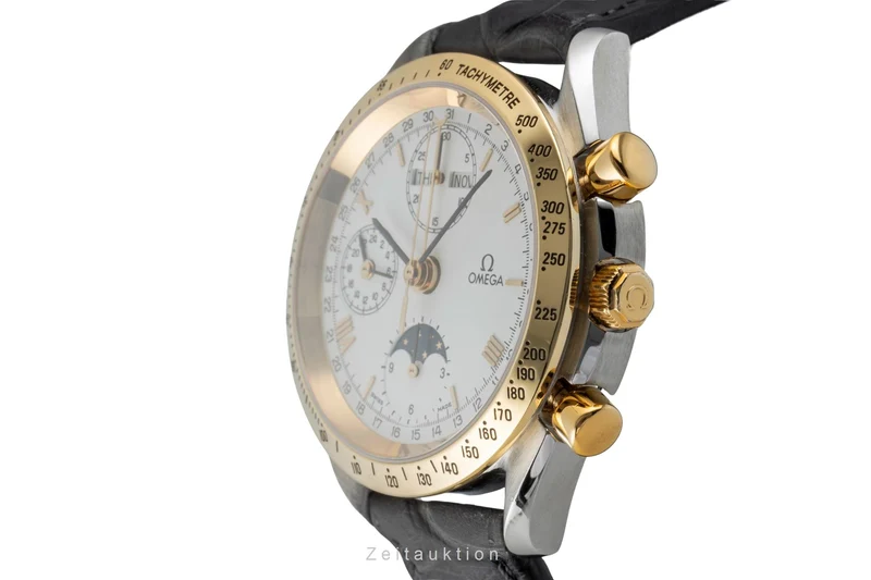 Omega Speedmaster chronograph steel / gold automatic men's watch 3131.20, 175.0034 [2602599]