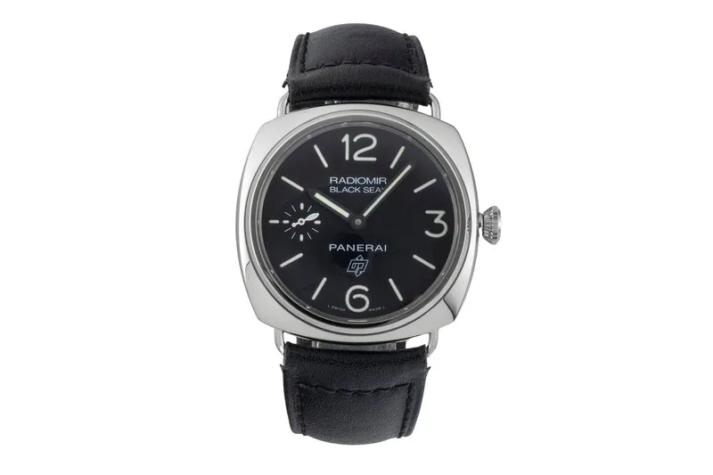 Panerai Black Seal steel manual winding men's watch PAM00380 [2602531]