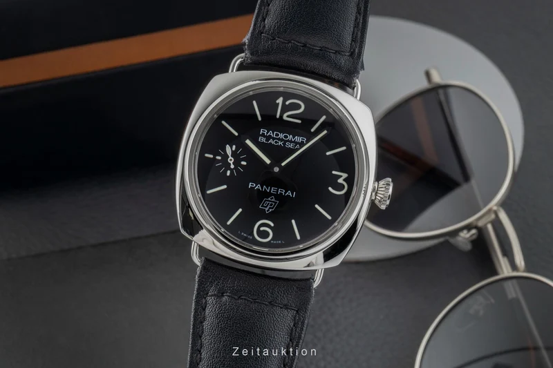 Panerai Black Seal steel manual winding men's watch PAM00380 [2602531]