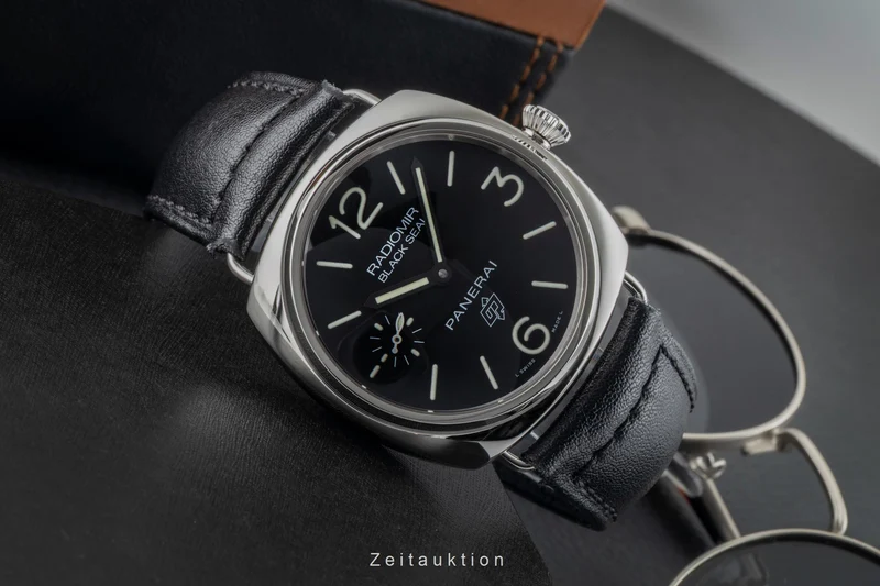 Panerai Black Seal steel manual winding men's watch PAM00380 [2602531]