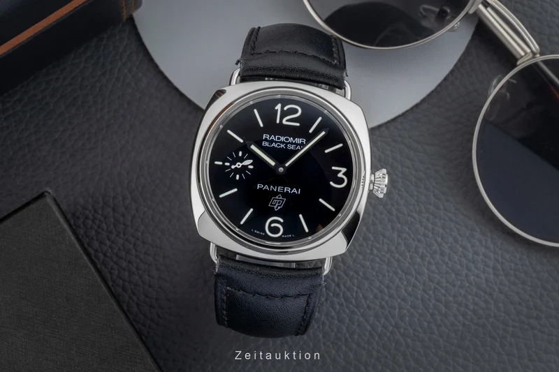 Panerai Black Seal steel manual winding men's watch PAM00380 [2602531]