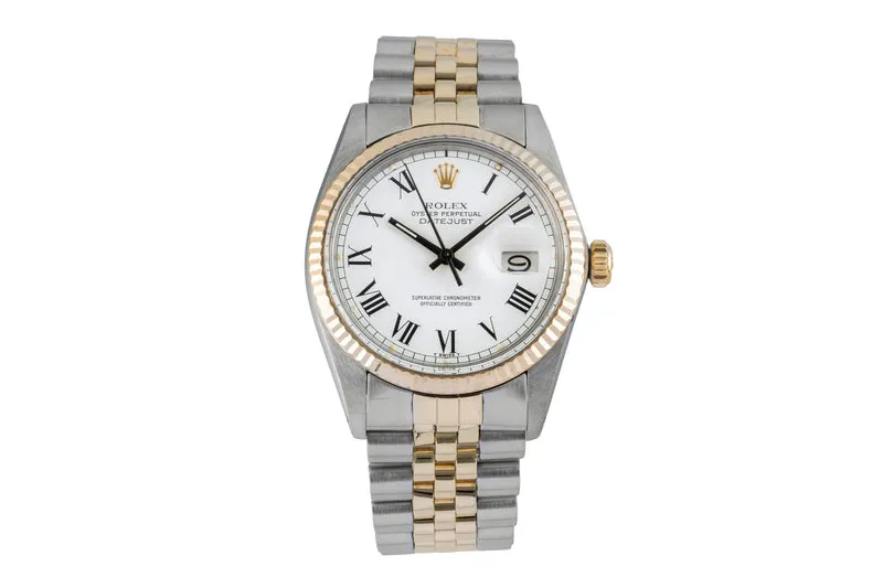 Rolex Datejust steel / gold automatic men's watch 16013 Vintage [2602273]