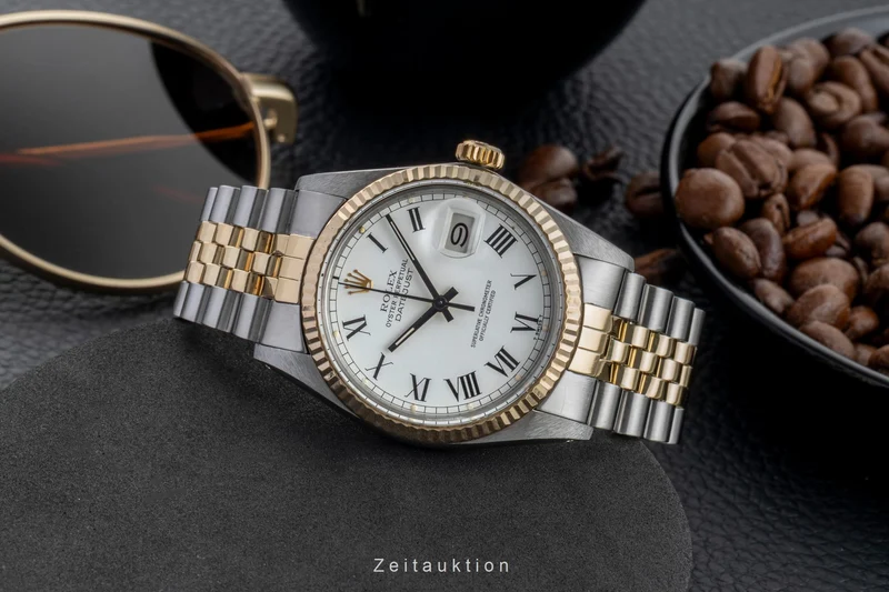 Rolex Datejust steel / gold automatic men's watch 16013 Vintage [2602273]