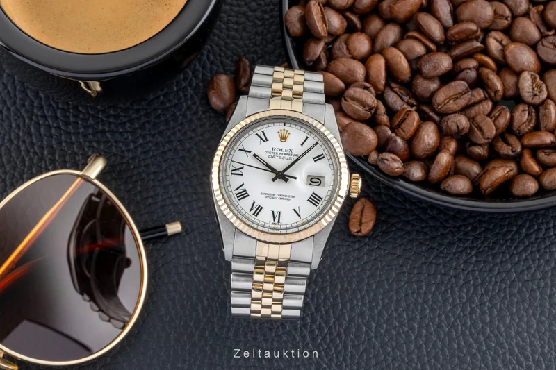 Rolex Datejust steel / gold automatic men's watch 16013 Vintage [2602273]