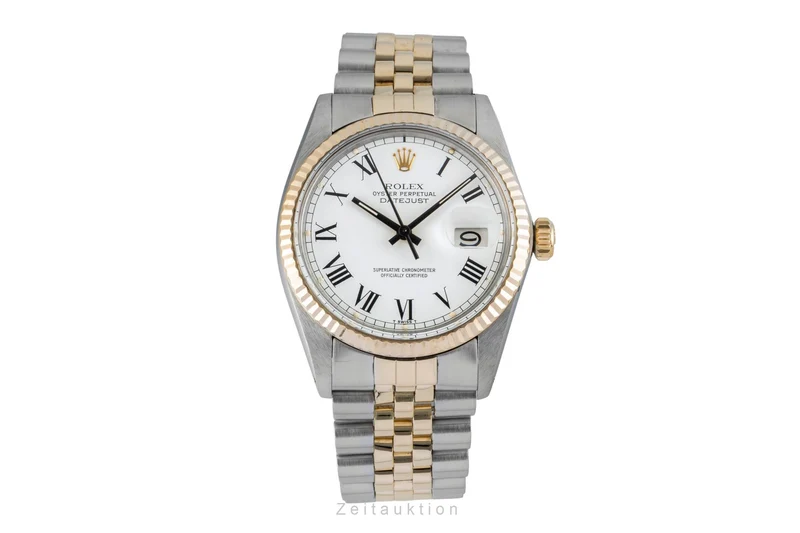 Rolex Datejust steel / gold automatic men's watch 16013 Vintage [2602273]