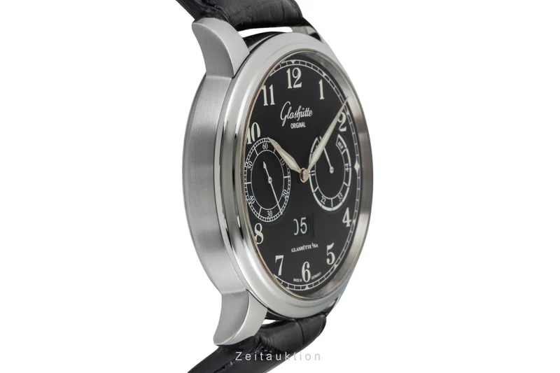 Glashütte Senator steel automatic men's watch 100-14-07-02-30 LP: 11100EUR [2602467]