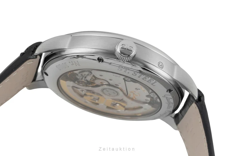Glashütte Senator steel automatic men's watch 100-14-07-02-30 LP: 11100EUR [2602467]