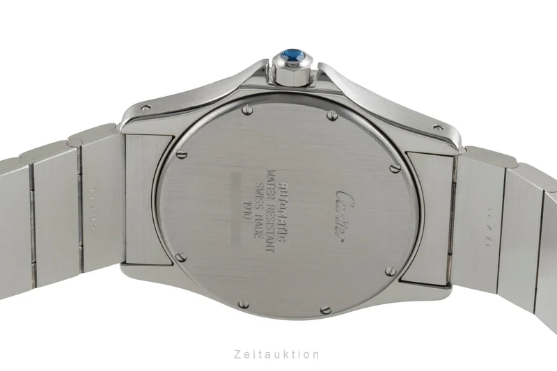 Cartier Santos Ronde steel / gold automatic men's watch W20036R3 [2601918]