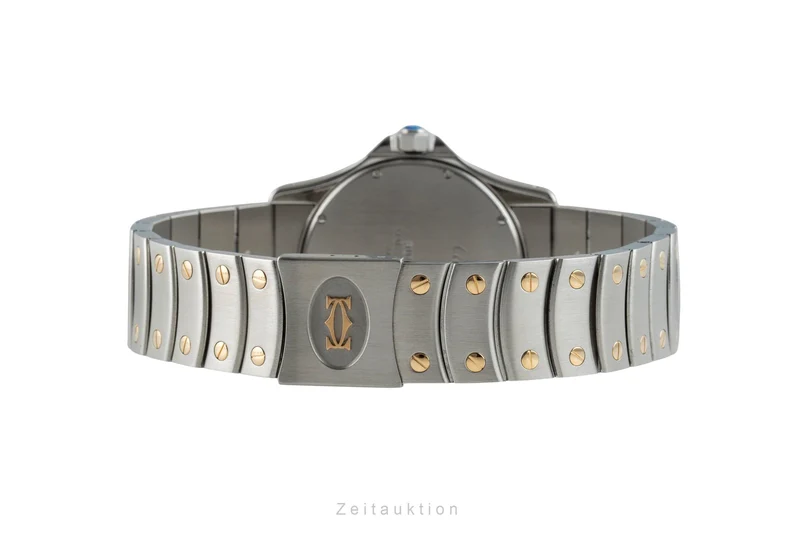 Cartier Santos Ronde steel / gold automatic men's watch W20036R3 [2601918]