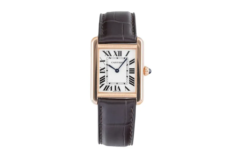 Cartier Tank 18 ct gold quartz women's watch W5200024 [2602732]
