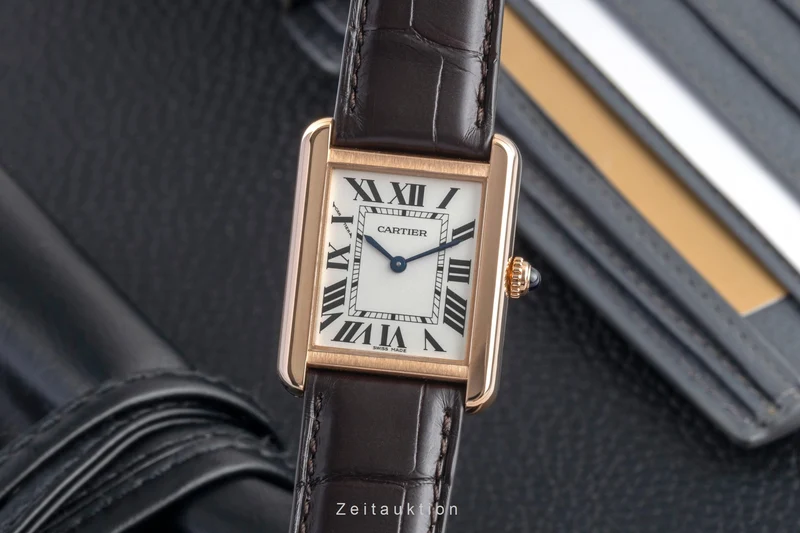 Cartier Tank 18 ct gold quartz women's watch W5200024 [2602732]