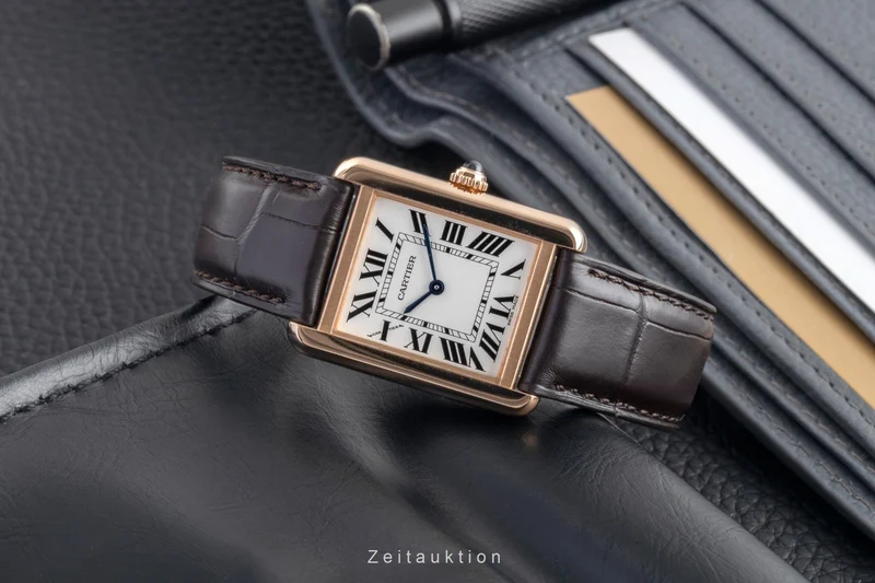 Cartier Tank 18 ct gold quartz women's watch W5200024 [2602732]