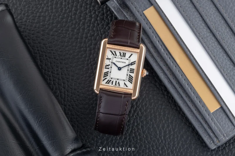 Cartier Tank 18 ct gold quartz women's watch W5200024 [2602732]