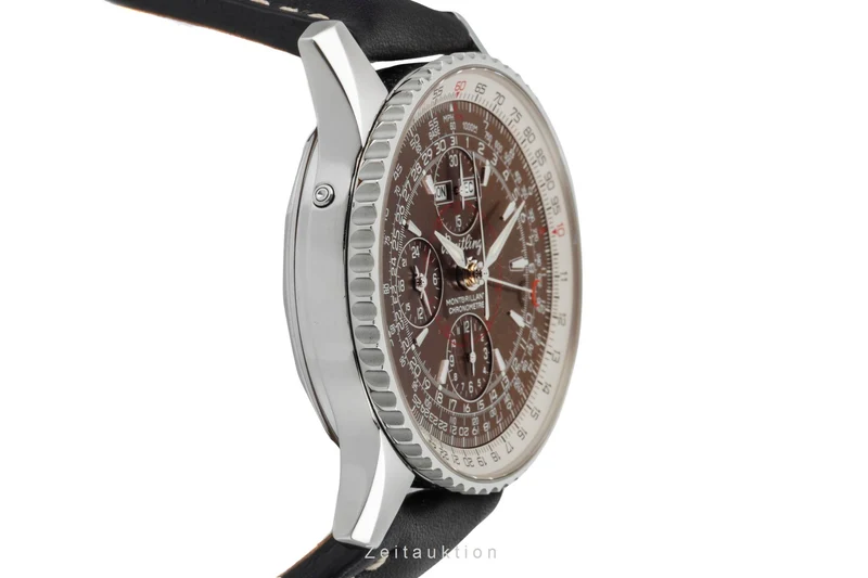 Breitling Montbrillant Datora chronograph steel automatic men's watch A21330 [2602604]