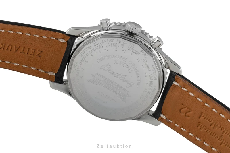 Breitling Montbrillant Datora chronograph steel automatic men's watch A21330 [2602604]
