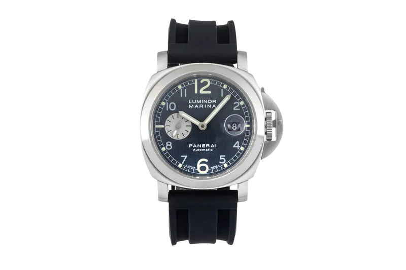 Panerai Luminor Marina steel automatic men's watch PAM00086 LP: 8900EUR [2602061]