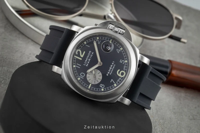 Panerai Luminor Marina steel automatic men's watch PAM00086 LP: 8900EUR [2602061]