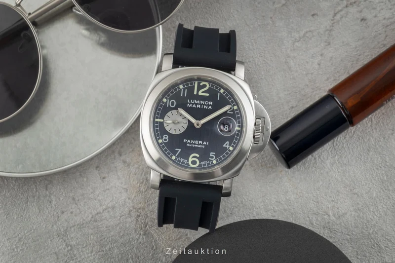 Panerai Luminor Marina steel automatic men's watch PAM00086 LP: 8900EUR [2602061]