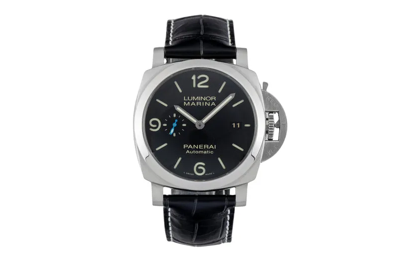 Panerai Luminor Marina steel automatic men's watch PAM01312 LP: 8900EUR [2602671]