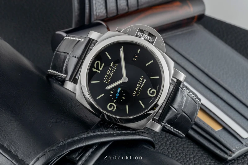 Panerai Luminor Marina steel automatic men's watch PAM01312 LP: 8900EUR [2602671]